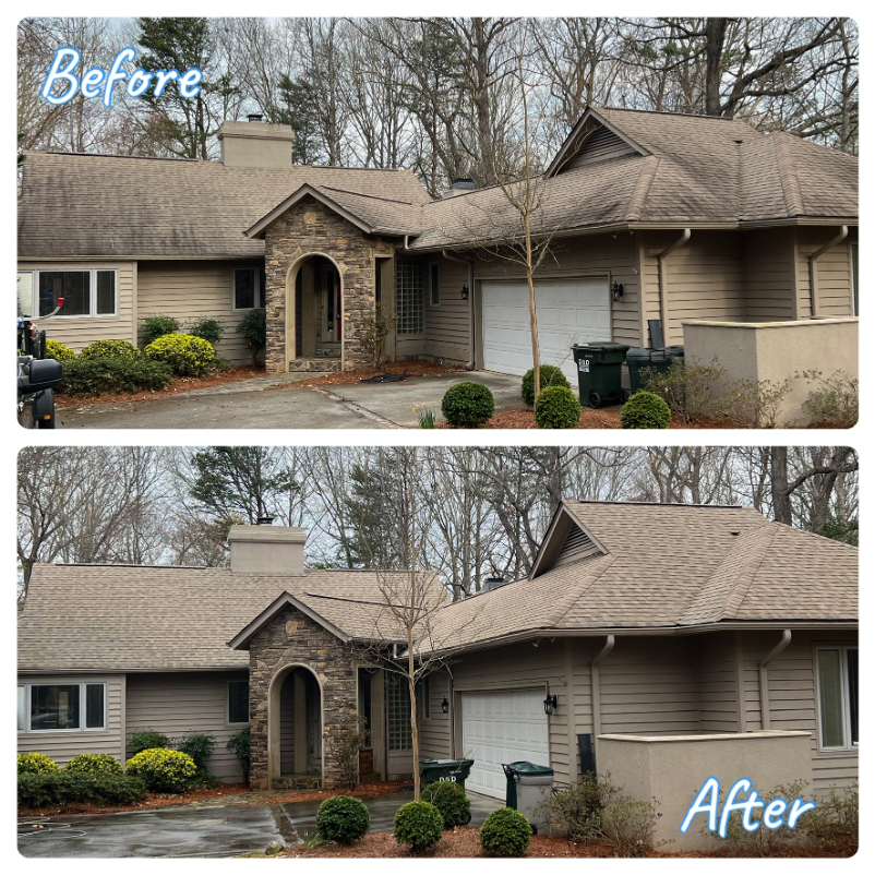 Roof cleaning belmont