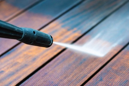 Deck cleaning