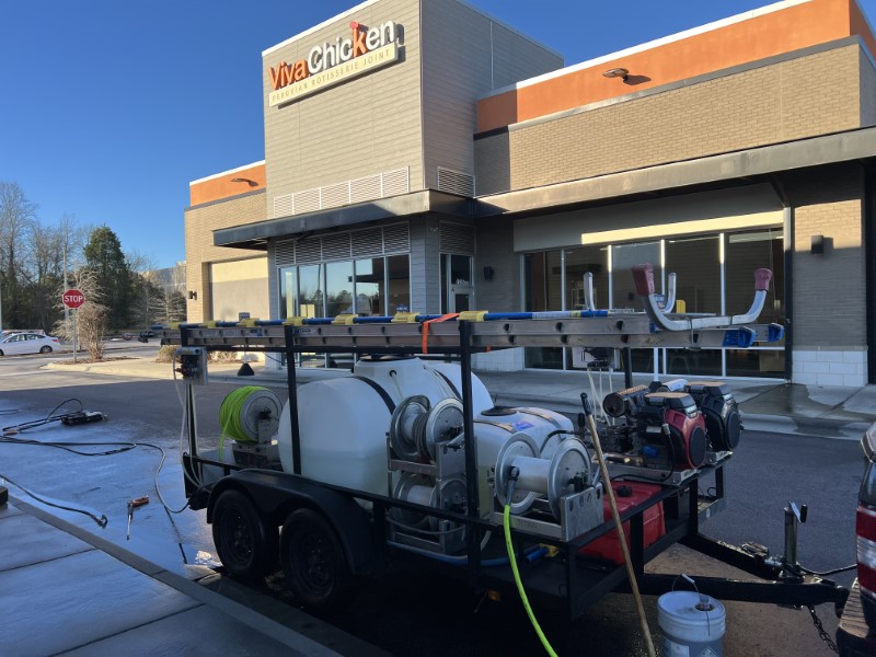 Commercial Concrete Cleaning in Gastonia, NC